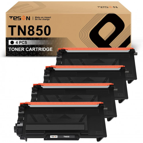 TN850 Toner Cartridge 4 Pack